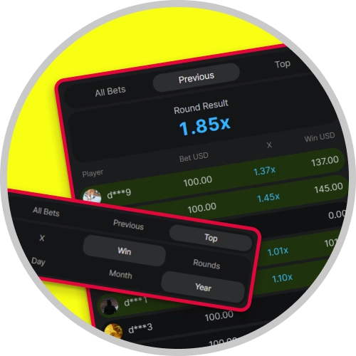 View official Parimatch Aviator statistics to track recent game results.