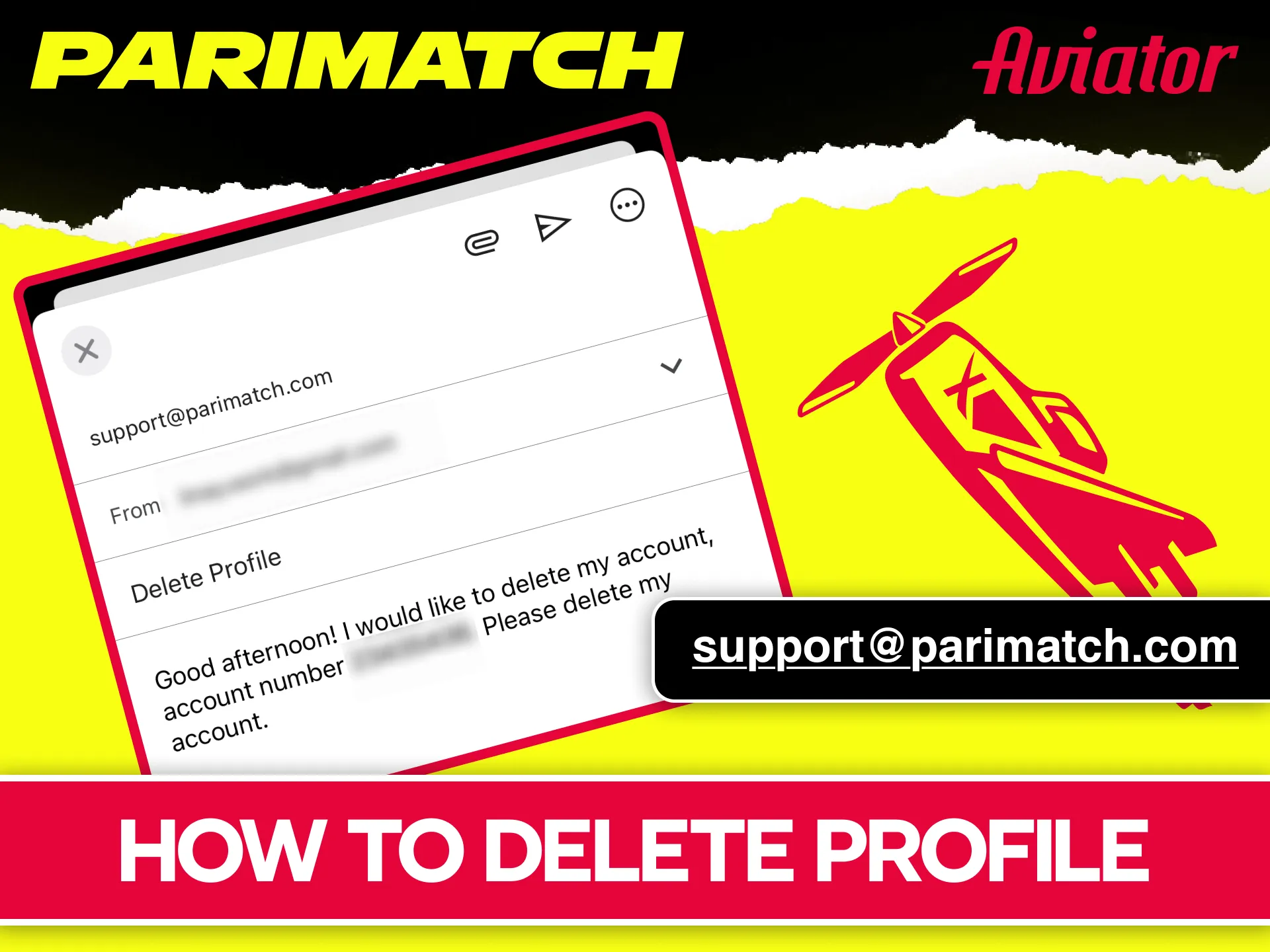 Follow official Parimatch procedures to close your Aviator gaming account.